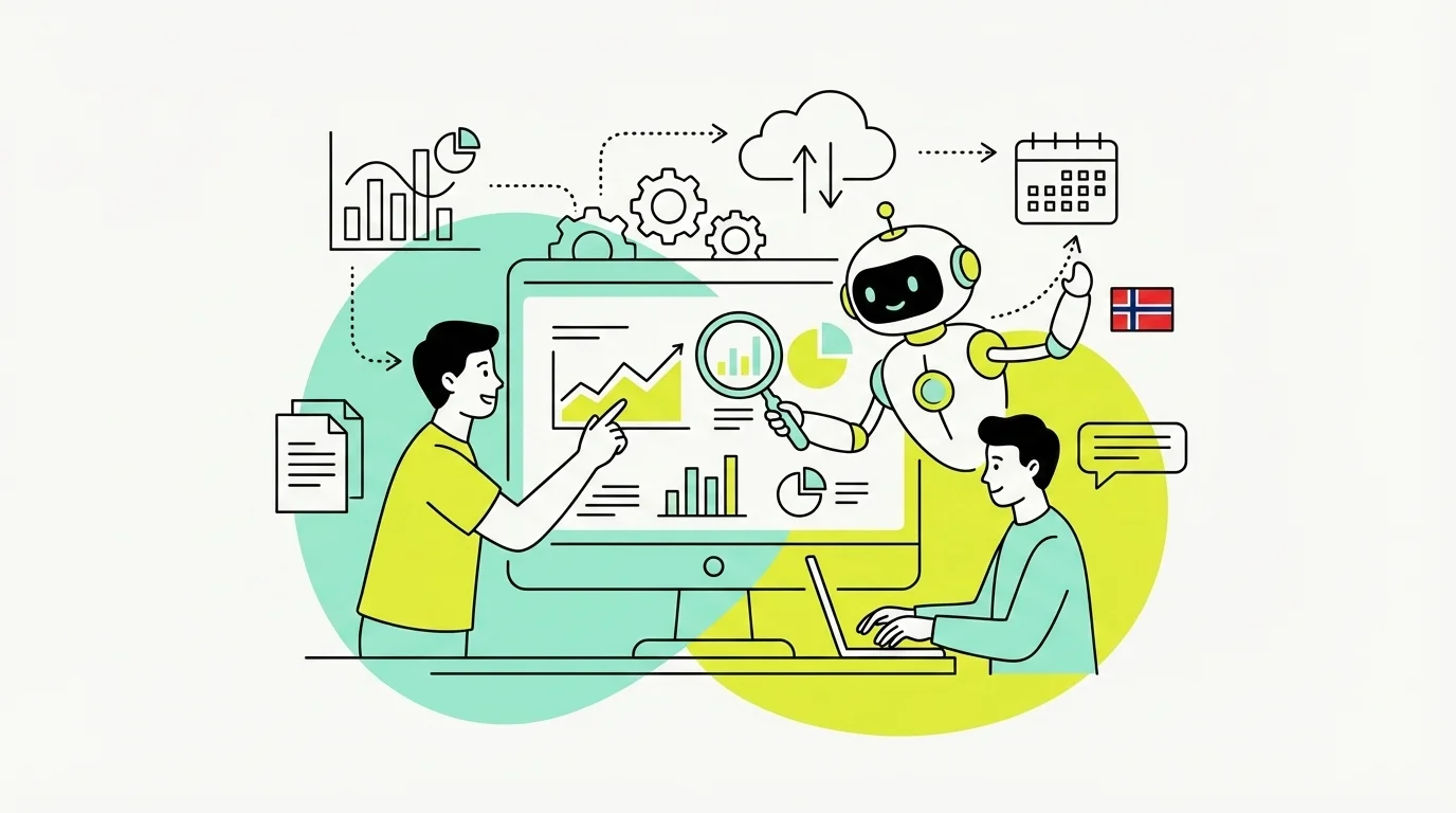 Hva er en AI-agent? Slik bruker norske bedrifter AI-agenter i 2026