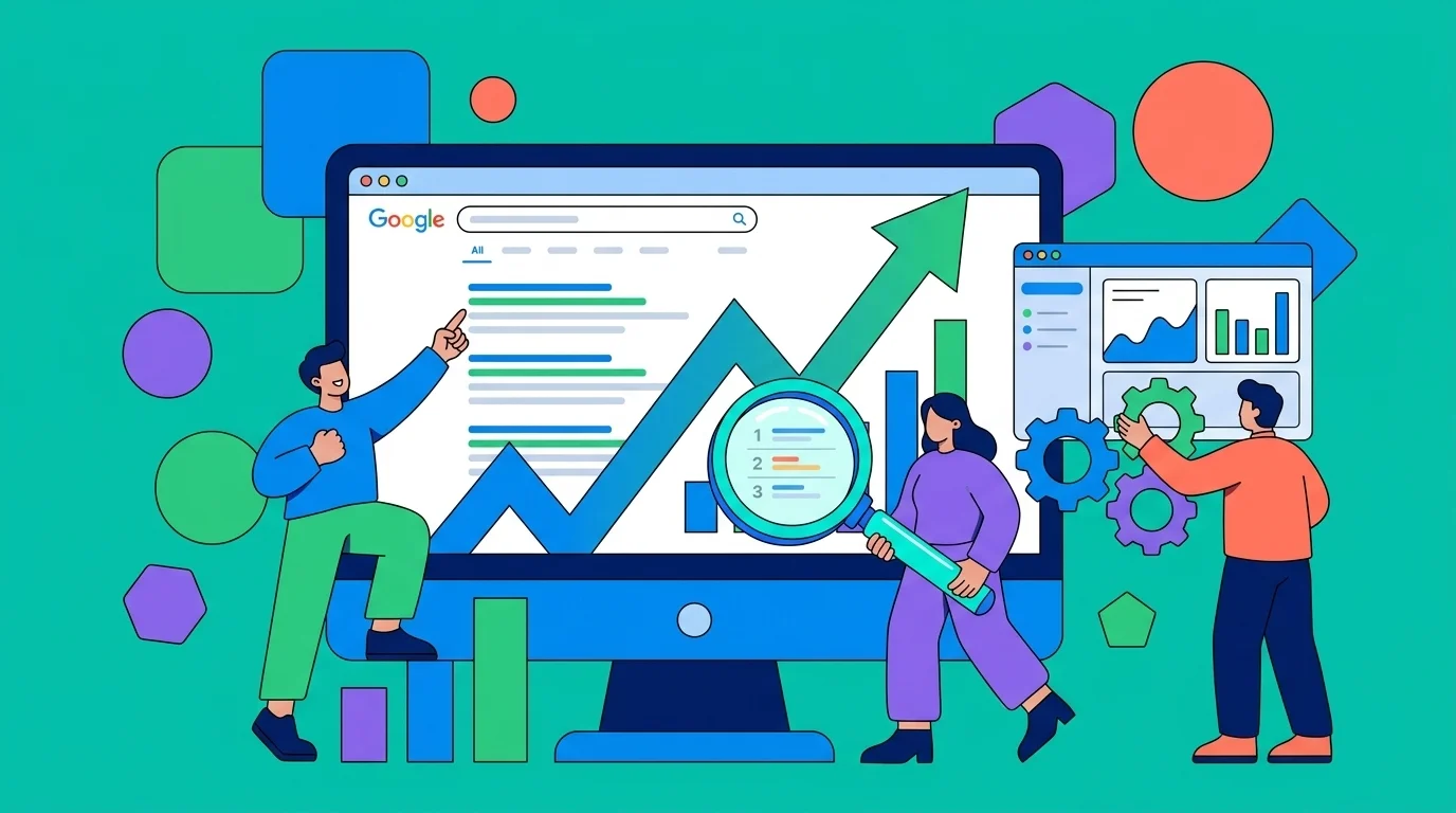 SEO optimalisering: 15 konkrete tiltak som forbedrer Google-rangeringen din i 2026